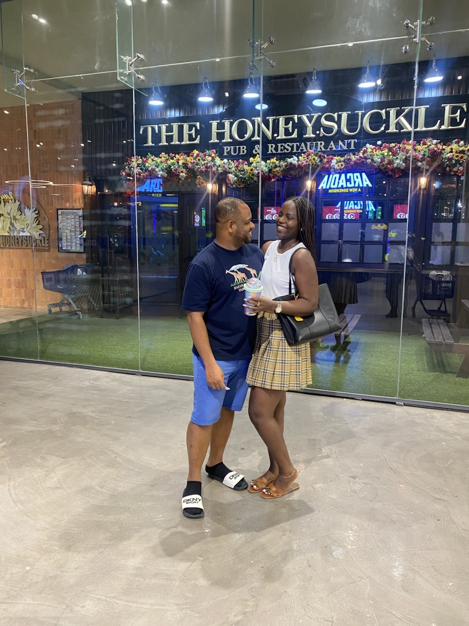 Claudine and Edward at The Honeysuckle